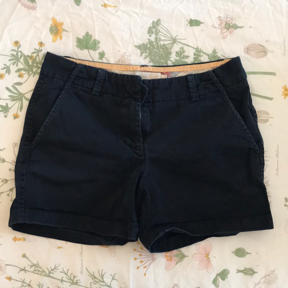 J. Crew Chino Shorts in Navy
